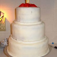 My First Cake My first cake, for my daughter's first birthday. I burned my hand making food for the party so the cake didn't get finished. At...