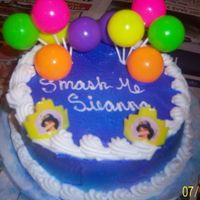 Jasmine Cake a smash cake to go with the princess jasmine cake