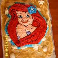 Little Mermaid Birthday Just a quick cake for a friend's daughter.