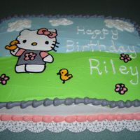 Hello Kitty daughter's 5th b-day, 2nd attempt at FBCT