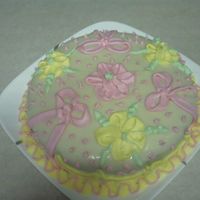 Just For Fun Cake This was a funfetti cake with lime filling, white chocolate ganache frosting and buttercream accents. I got some new tips from my mom so I...