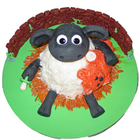 Timmy Cake From Shaun The Sheep 