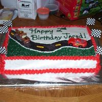 Nephew's Bday Cake Thisis a cake t hat I did for my nephew's bday.