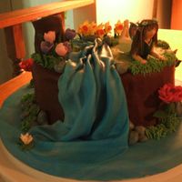 Fairy Cake I made this cake for my final cake for Wilton's fondant and Gumpaste class. I used the insturctions from this site to make very small...