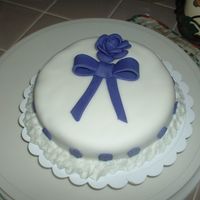 10 Year Old Made Cake For Course 3 