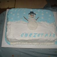 Merry Christmas 9-year old made cake