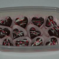 Heart Shaped Cake Balls 