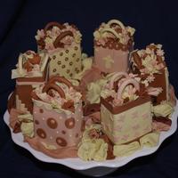 Collection Of Gift Bags This Collection of Gift Bags was my last entry into the Michigan Sugar Art Showcase Competition on March 20-21, 2010. I fought with these...