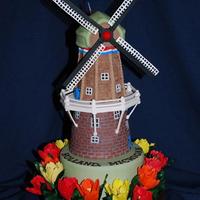 Windmill This cake was done for the 2009 ICES Convention in St. Charles, IL. It was my contribution to a much larger display created by the Jackson...