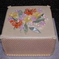 Frosted Flower I entered this cake into the Michigan Sugar Art Showcase Competition on March 20-21, 2010. Entered into the Advanced Professional Division...