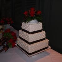 Squares In Buttercream 6" WASC with Lemon Curd Filling8" Dark Chocolate with Chocolate Ganache Filling 10" square Carrot Cake with Cream Cheese...