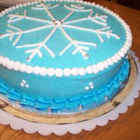 Snowflake This is a cake that I made for a bazaar that I was having a table at. I am hoping it catches someone's eye! I have to admit that after...