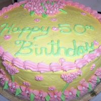 My Third Customer This is a cake that I did for my third official customer. I made a little mistake judging the position of my writing, but the customer...