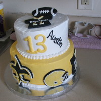 Saint's Birthday Cake 