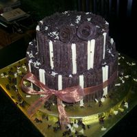 Homes_027.jpg This was my first groom's cake. I had been dying to make this type of cake. It was fun and long but I enjoyed it.