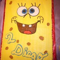 Spongebob Two 11x15 cakes. All in BC. It was a lot of fun to do ...Thank you for all the inspiration