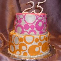 Colors Buttercream and MMF decorations, the #25 made it with royal icing.