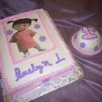 Monsters Inc. & Smash Cake 11x15 & smash cake.