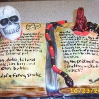Macbeth Thank you to the photo inspiration here on CC for this one, it is my latest. The book was carved out of a 12x18 double of red velvet with...