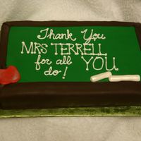 Teacher Appreciation Made for my daughters teacher. Thanks for all the ideas in the gallery.