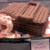 Baby's Picnic Rump Competition Cake made this for a local competition, catagory was novelty birthday, came up with this with the inspiration of you guys here and walked away...