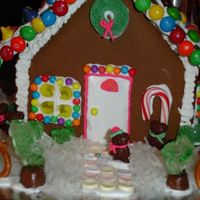 Gingerbread House 2005 Gingerbread house from a kit was Emily's first one.