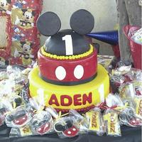 Mickey Mouse Cake 