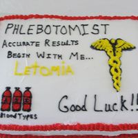 Medical Cake This cake was for an medical studant starting an new job