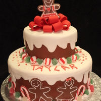 Gingerbread Friends & Candy Canes 