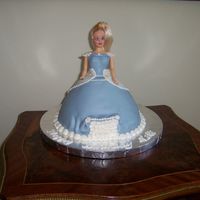 Cinderella Cinderella doll cake.