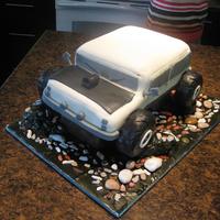 4X4 wish i could've made the cab higher on this but i ran out of cake!