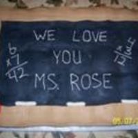 Teacher Appreciation Cake This was a CCC I did for my DD's teacher for appreciation week.