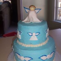 Angel Cake I volunteered to make the cake for my friend's shower before I found out the theme. This was all I could come up with. I wish I knew...