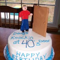 Almost Over The Hill This is for my husband's 39th Birthday. He was complaining that he was knocking at 40's door. That is how I got the idea. The guy...