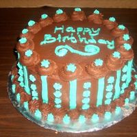 Happy Birthday This one was made for my mother(12-26) and daughter(12-29) together.It's just a simple B-day cake