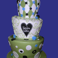 Topsy Turvy 3 Tier Loved making this one. Learned a lot about travelling with a topsy turvy cake, like DON"T!!!! A lesson in cake stability. A stressful...