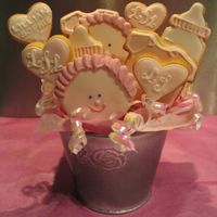 My First Cookie Bouquet :) 