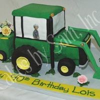 3D John Deere Tractor 