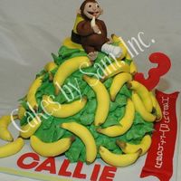 Curious George Cake 