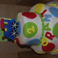 Polka Dots And Trains 