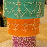 Upsidedown My nine year old requested these colors - and then told me I could "Do whatever I wanted"...