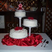 40Th Anniversary Cake This was for my mom and dad's 40th anniversary.