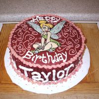 Tinkerbell Birthday Cake 