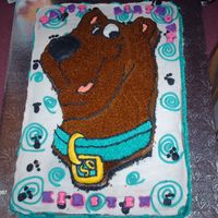 Scooby Doo I made this cake for a friends birthday!