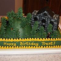 Back Of Batman Cake This is the back side of the Batman cake that I just posted - enjoy!