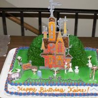 Foster's Home For Imaginary Friends Cake This is a cake that I did for my nephew for his 6th birthday. The house and characters are from the Cartoon Network show "Foster'...