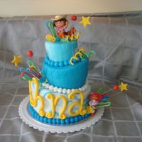 Dora Last minute Dora cake