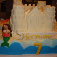 Sandcastle Cake 