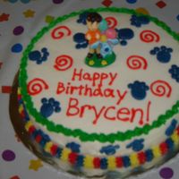 Blue's Clues We had a Nick Jr. party that day... again, just a simple cake.