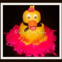 Feeling Ducky This is a cake I made for my daughter for her 1st birthday. It was so much fun to make and I got my inspiration from Merissa. Hers was so...